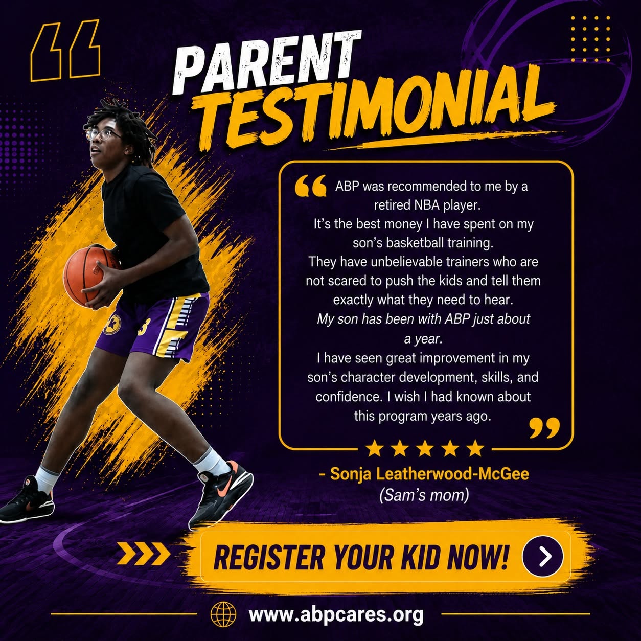 ABP Athletics Facebook ad: http://www.abpathletics.com/