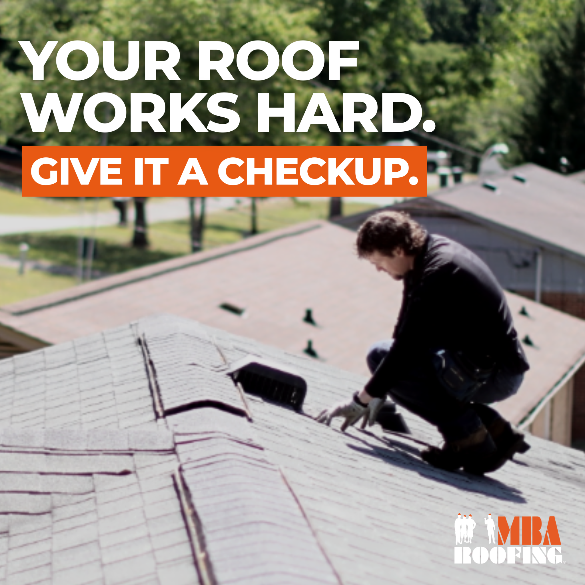 MBA Roofing Facebook ad