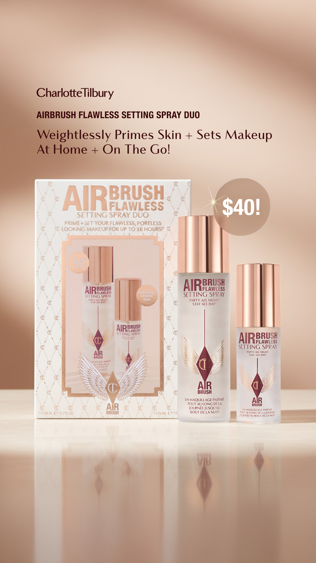 Charlotte Tilbury Facebook ad