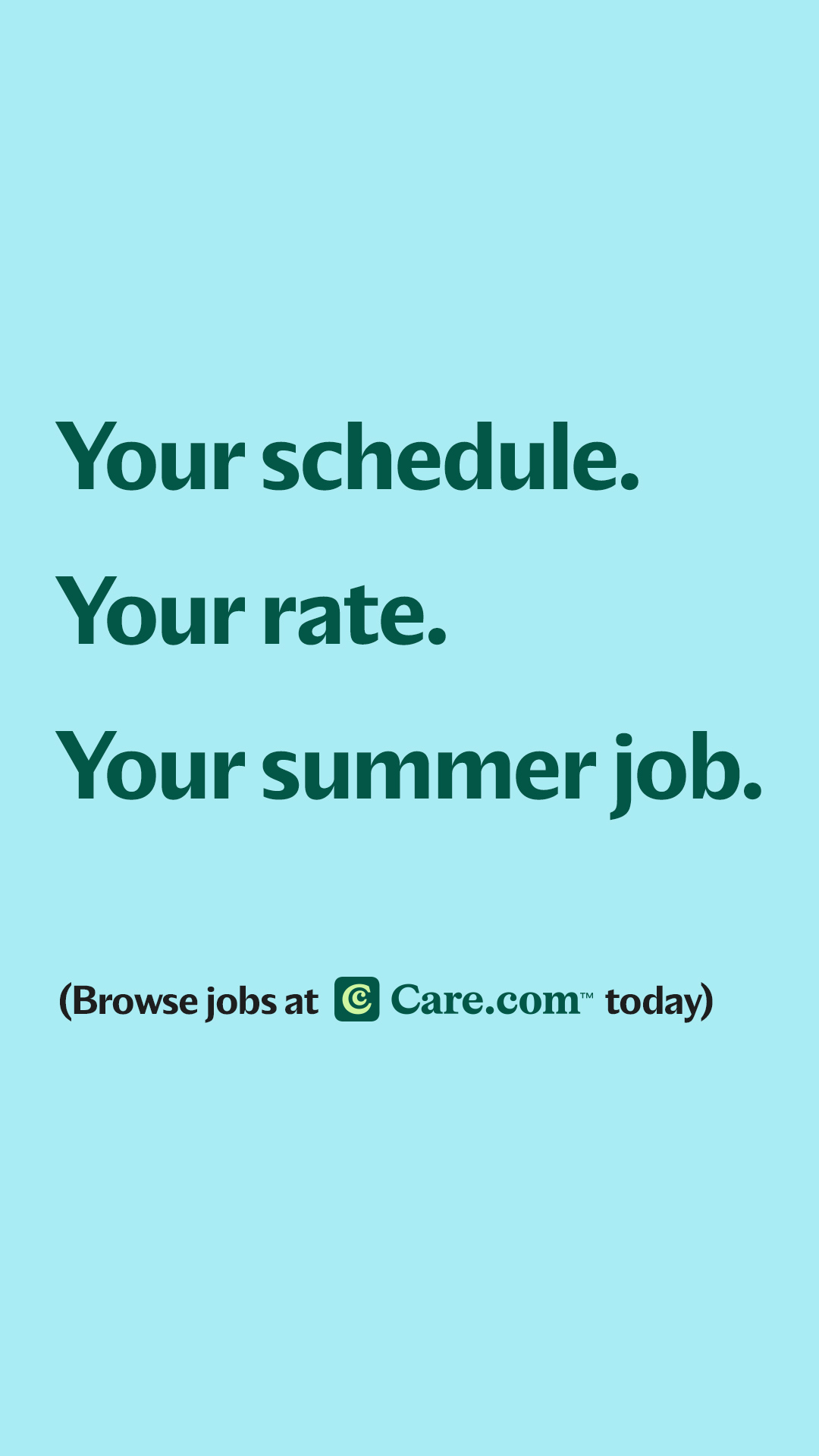 Care.com Facebook ad