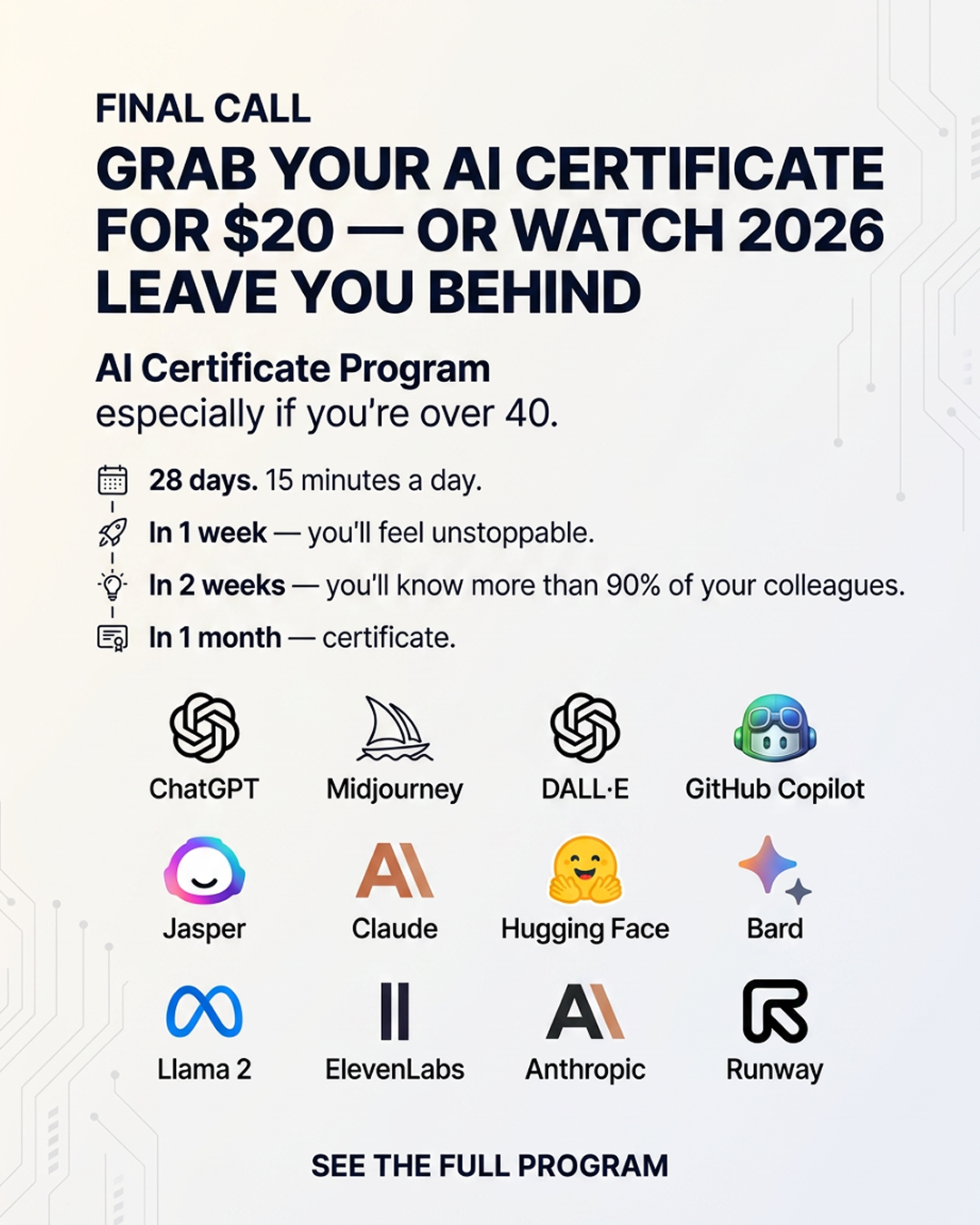 Coursiv Facebook ad