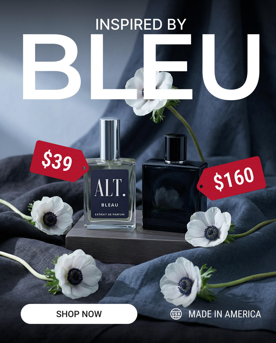 ALT. Fragrances Facebook ad