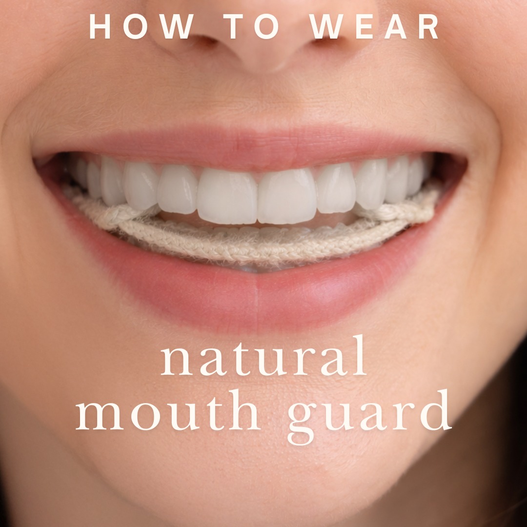 healingforeal Facebook ad: 100% Natural, Organic Mouth Guards.