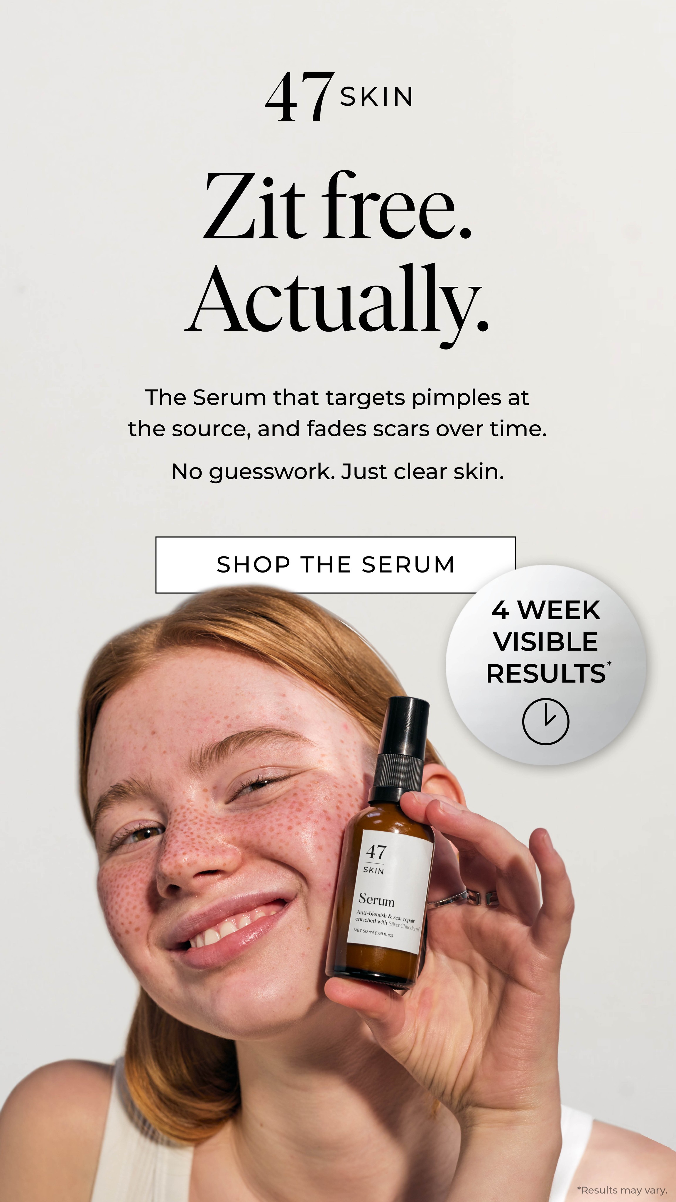 47Skin Facebook ad