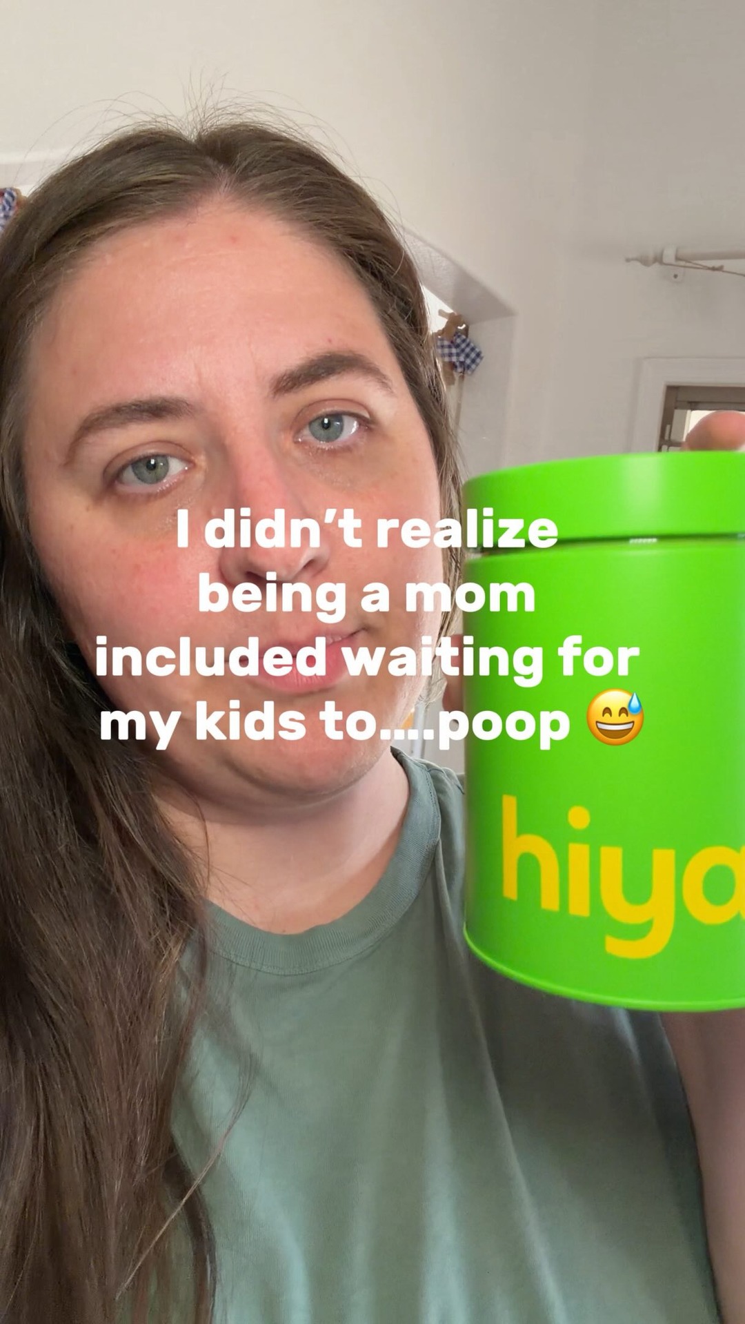 Hiya Facebook ad: I have a lot of kids which means…