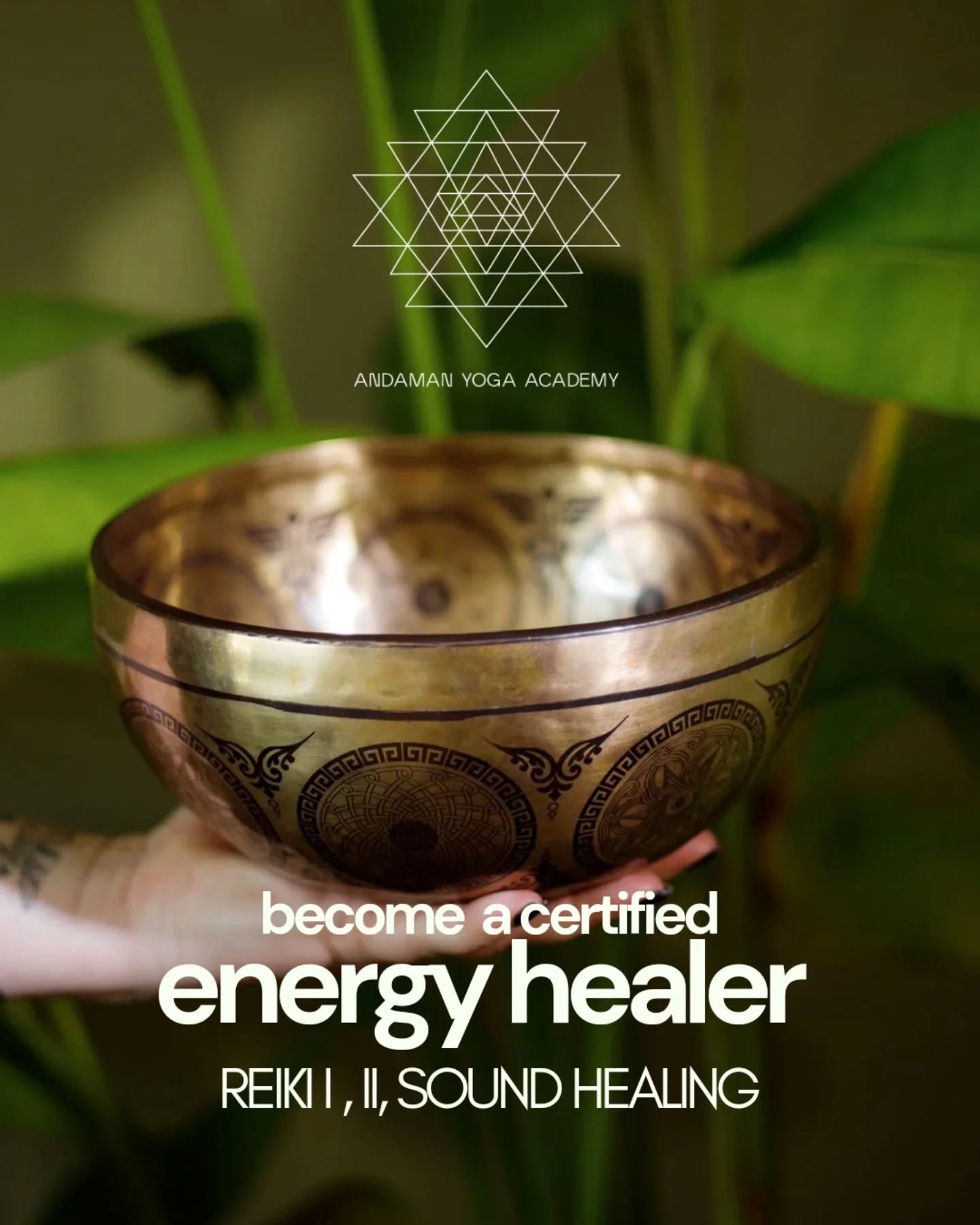 CC's Hideaway Facebook ad: Become a Certified Energy Healer!