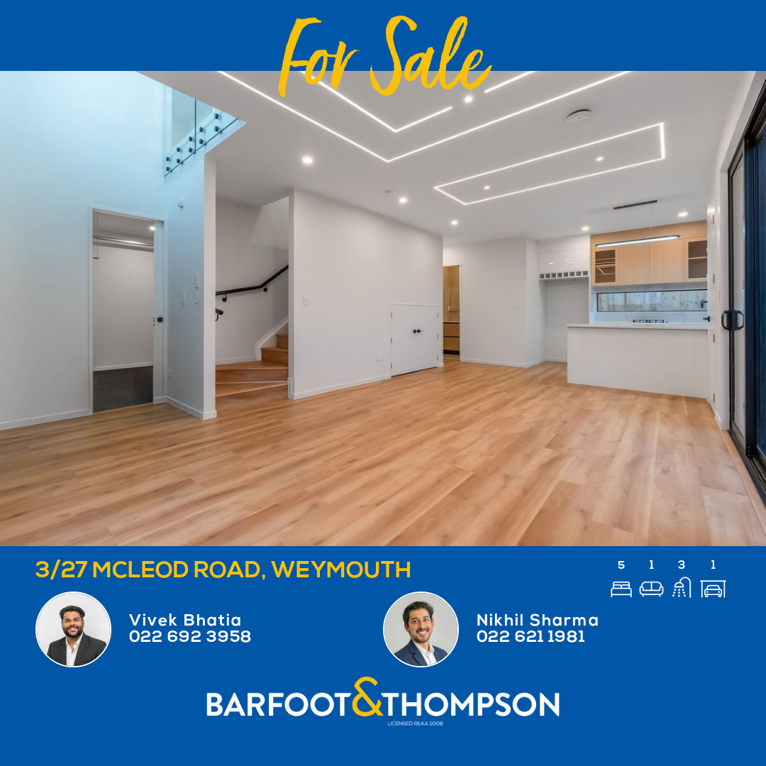 Barfoot & Thompson Mangere Facebook ad from Jul 7, 2026