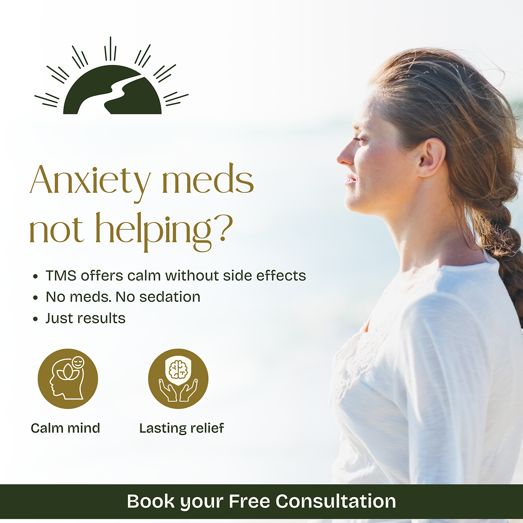 New Track Selfcare Facebook ad: Medication-Free Depression Treatment Now Available