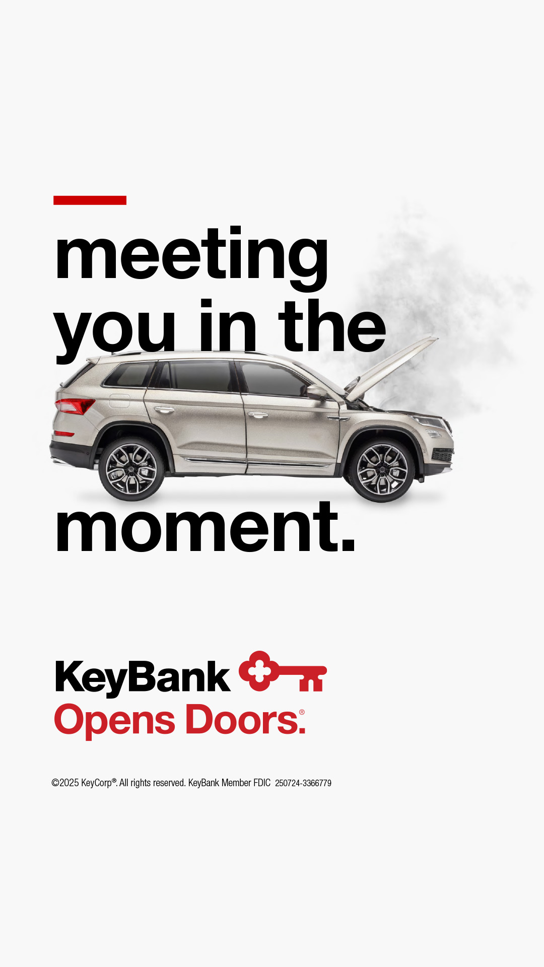 KeyBank Facebook ad