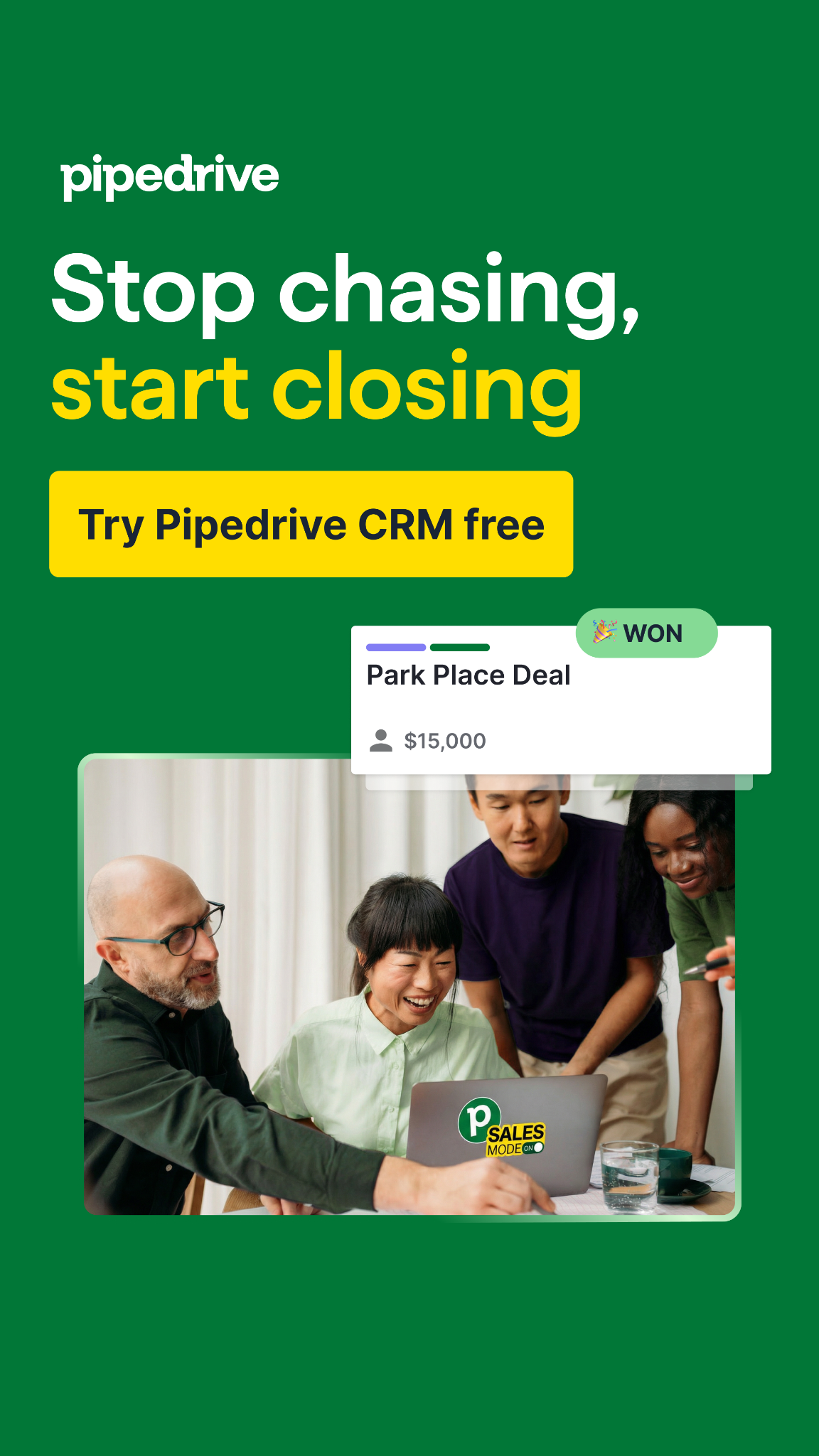 Pipedrive Facebook ad