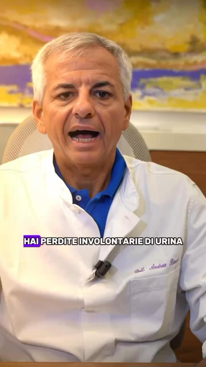 Andrea Biondo Ginecologo Facebook ad: Perdite urinarie quando ridi, tossisci o ti alleni?