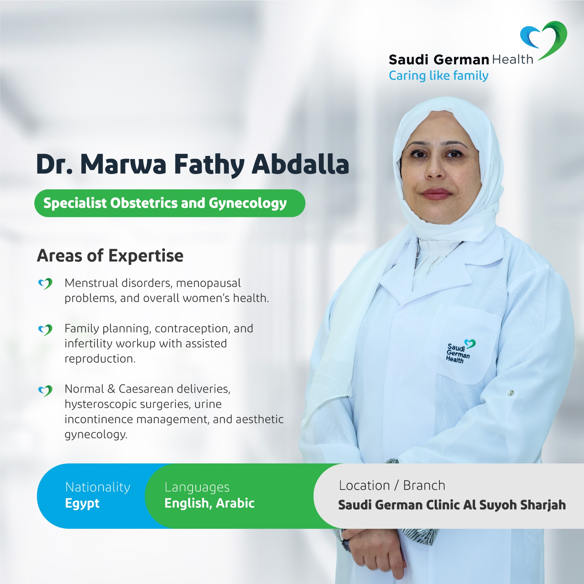 Saudi German Hospital UAE Facebook ad