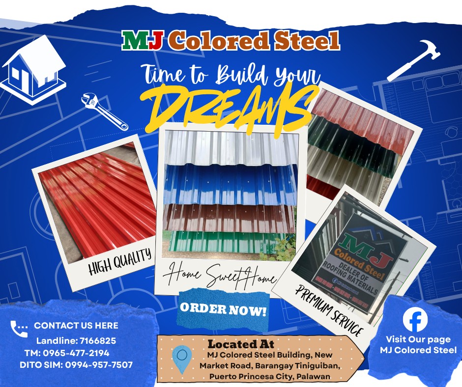 MJ Colored Steel Facebook ad