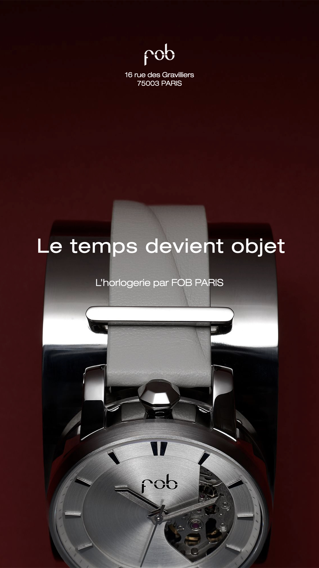 FOB PARIS Facebook ad
