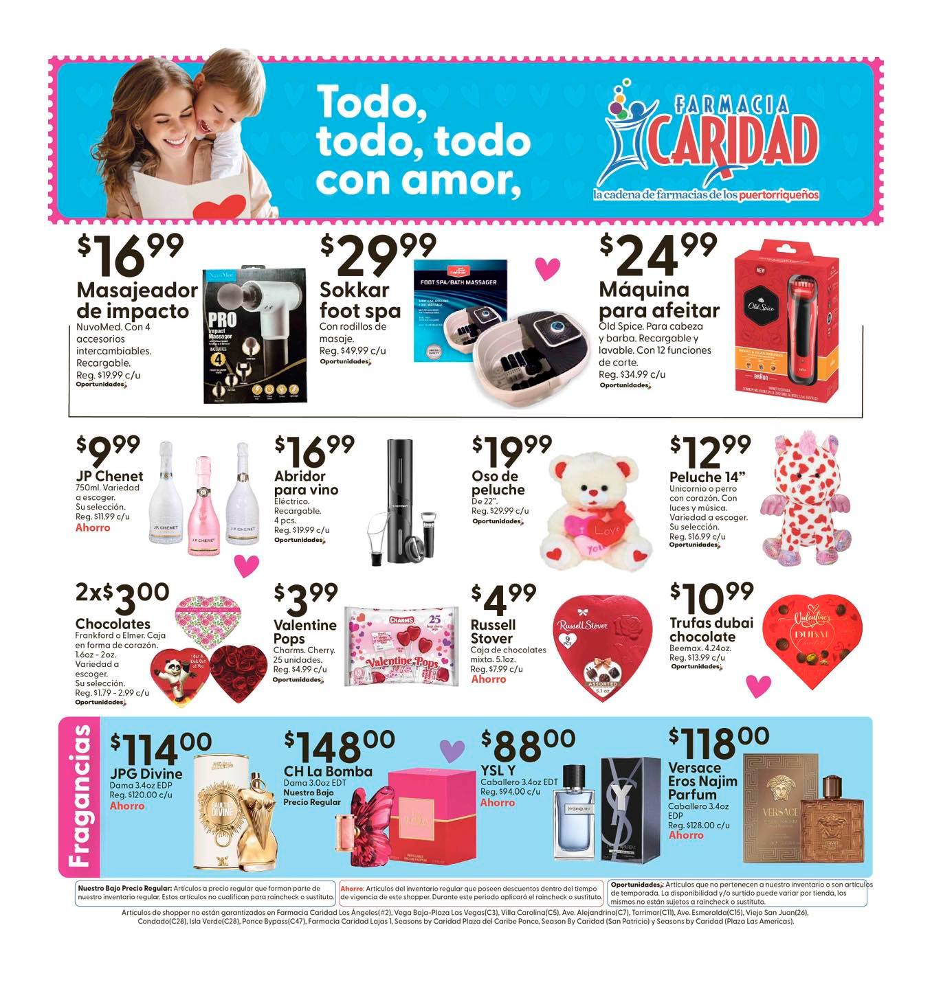 Farmacia Caridad Facebook ad: ¡Sorprende con algo diferente con Farmacia Caridad!