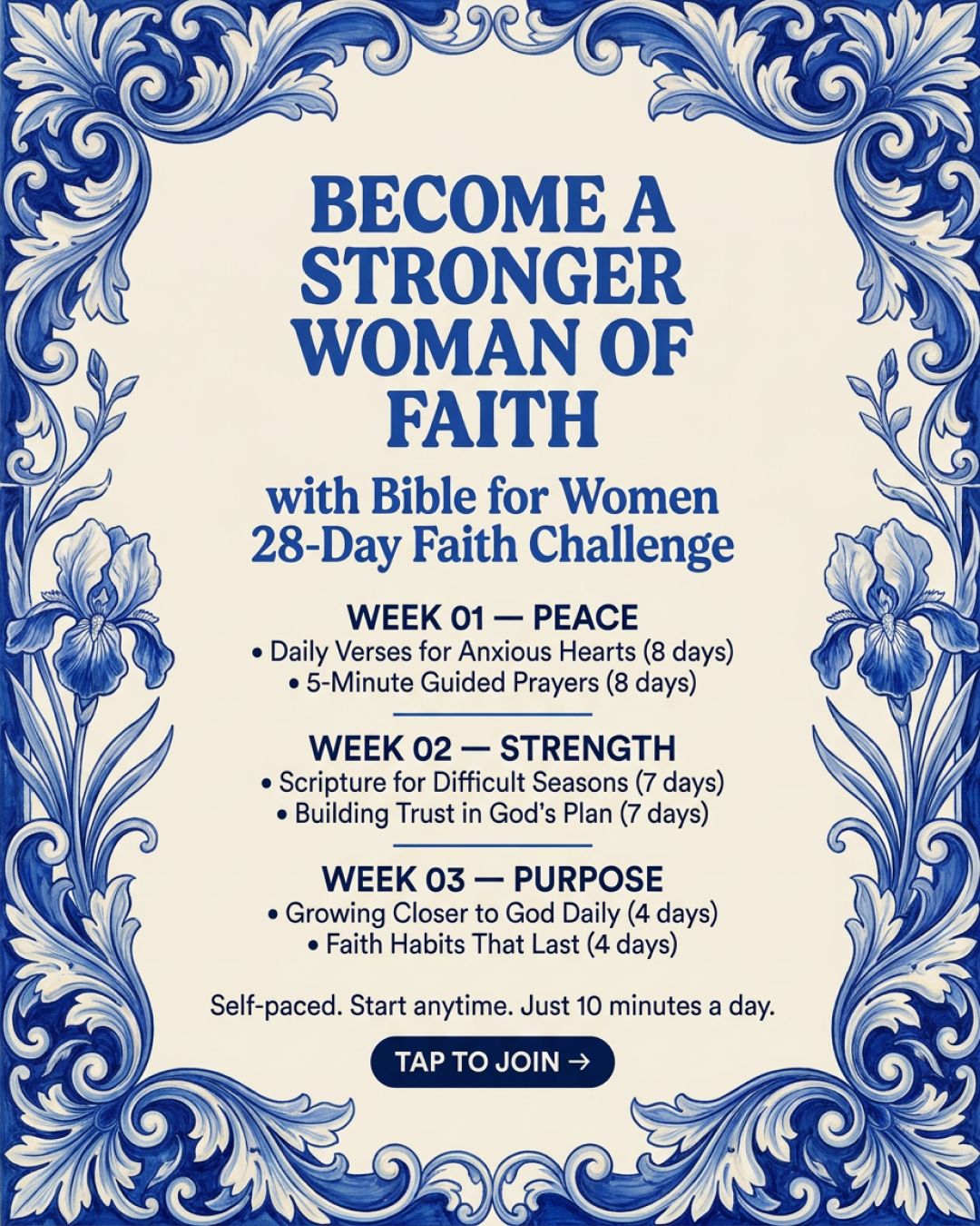 Daily Bible Verses Facebook ad