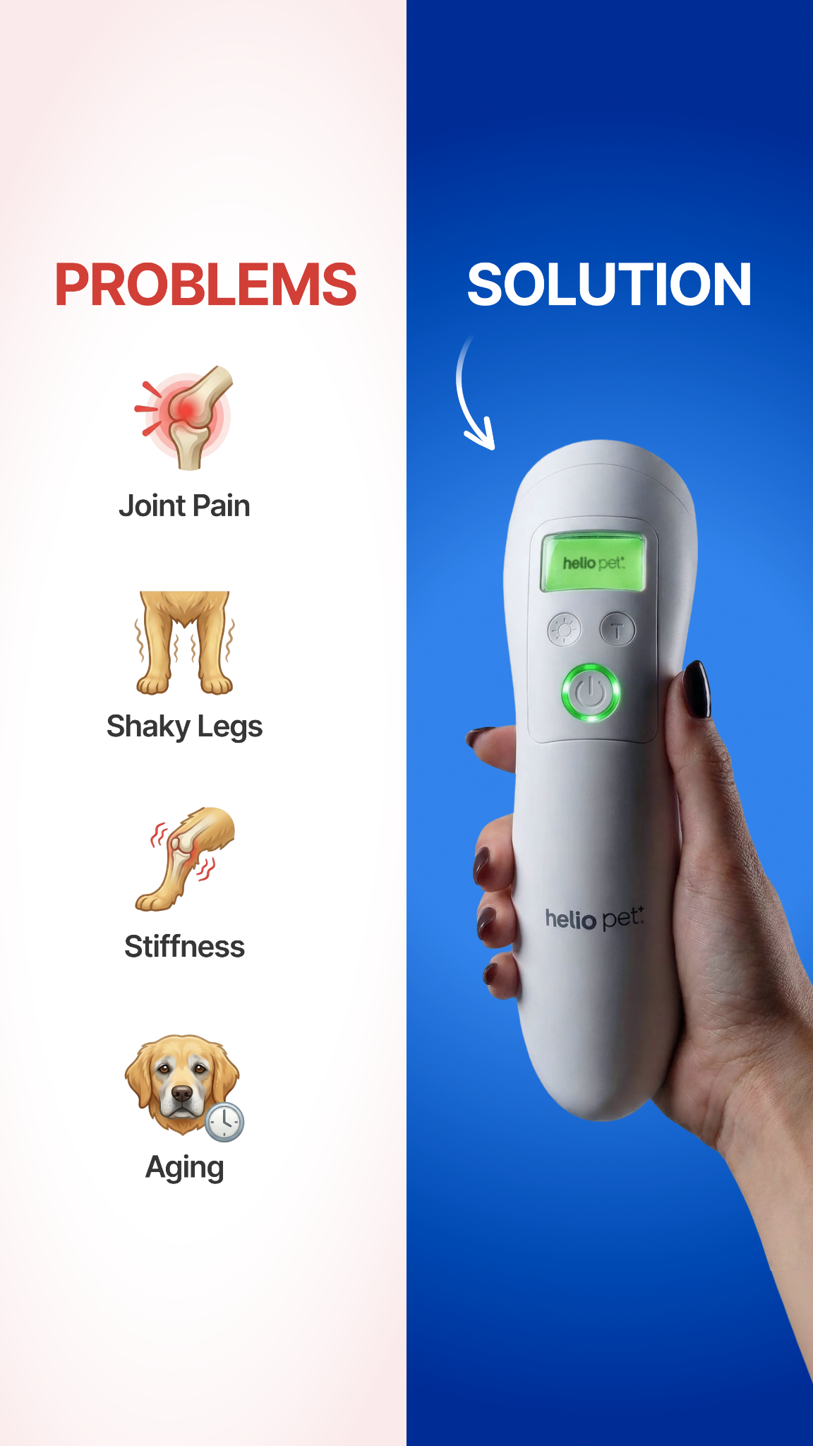 Helio Pet Facebook ad