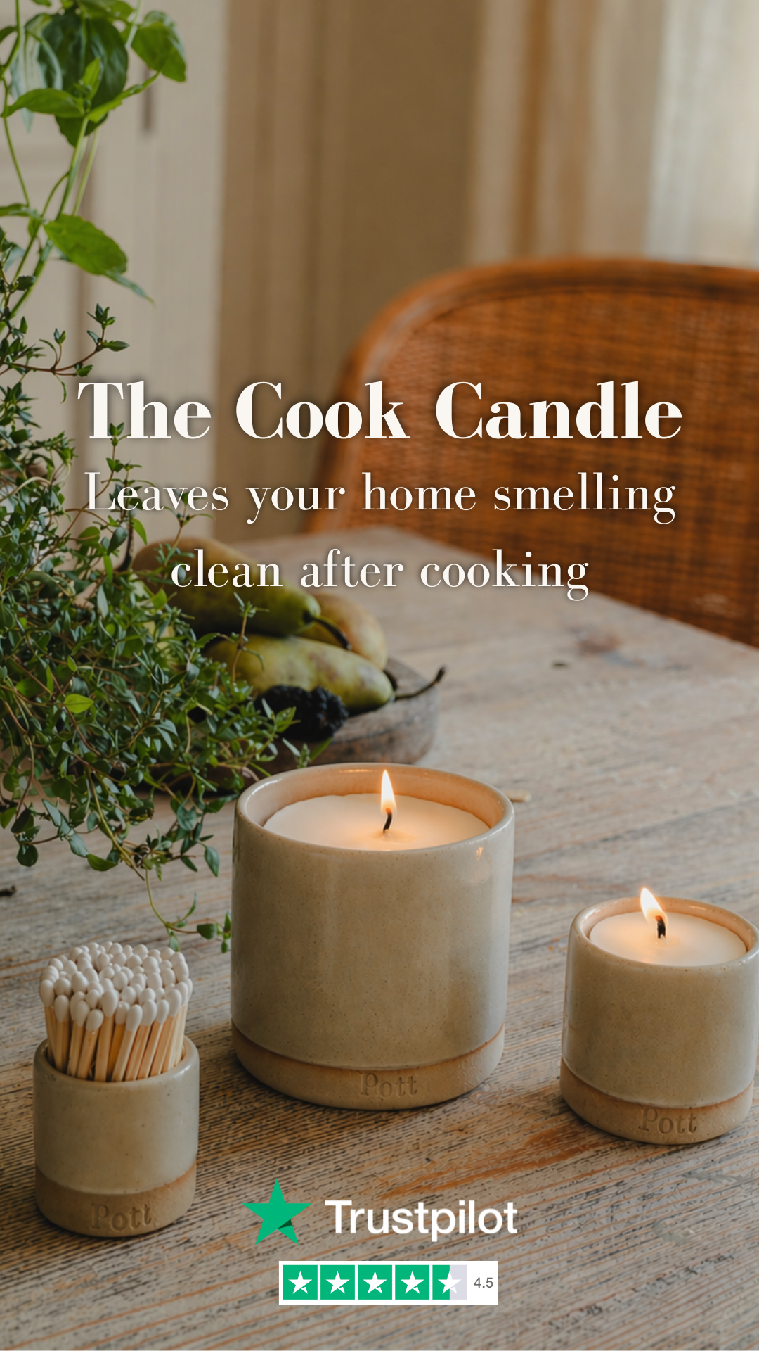 Pott Candles Facebook ad