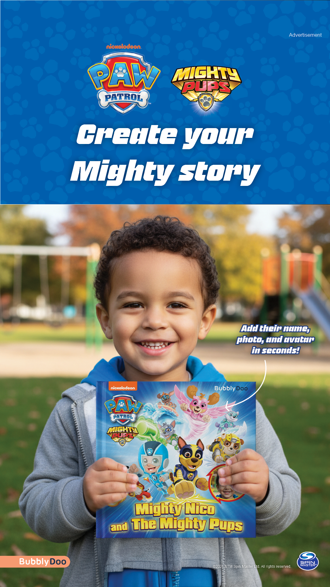BubblyDoo Books Facebook ad