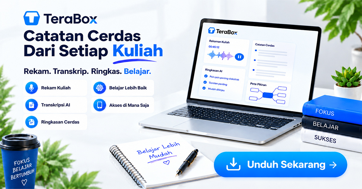 TeraBox AI Content Tools Facebook ad: Bantuan belajar gratis
