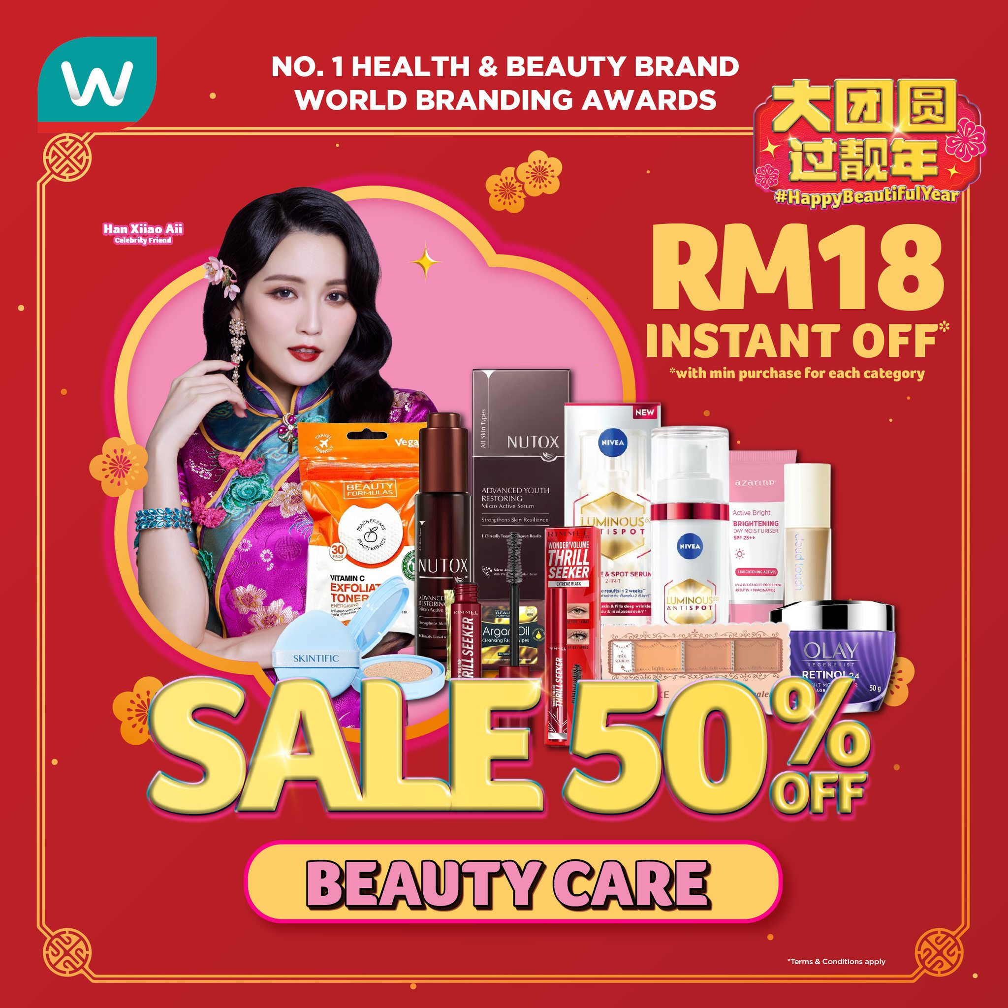 Watsons Facebook ad