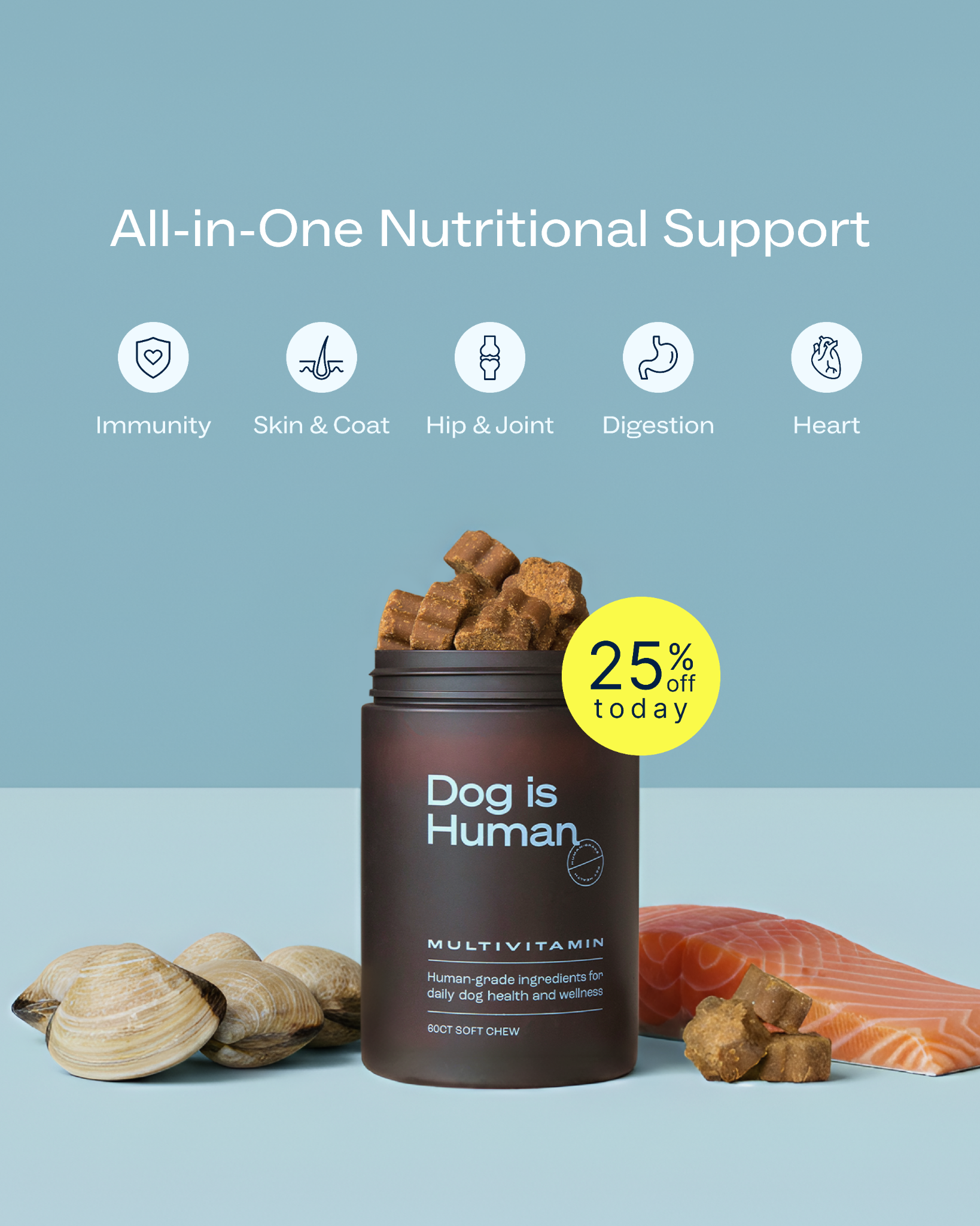 Dog is Human Facebook ad