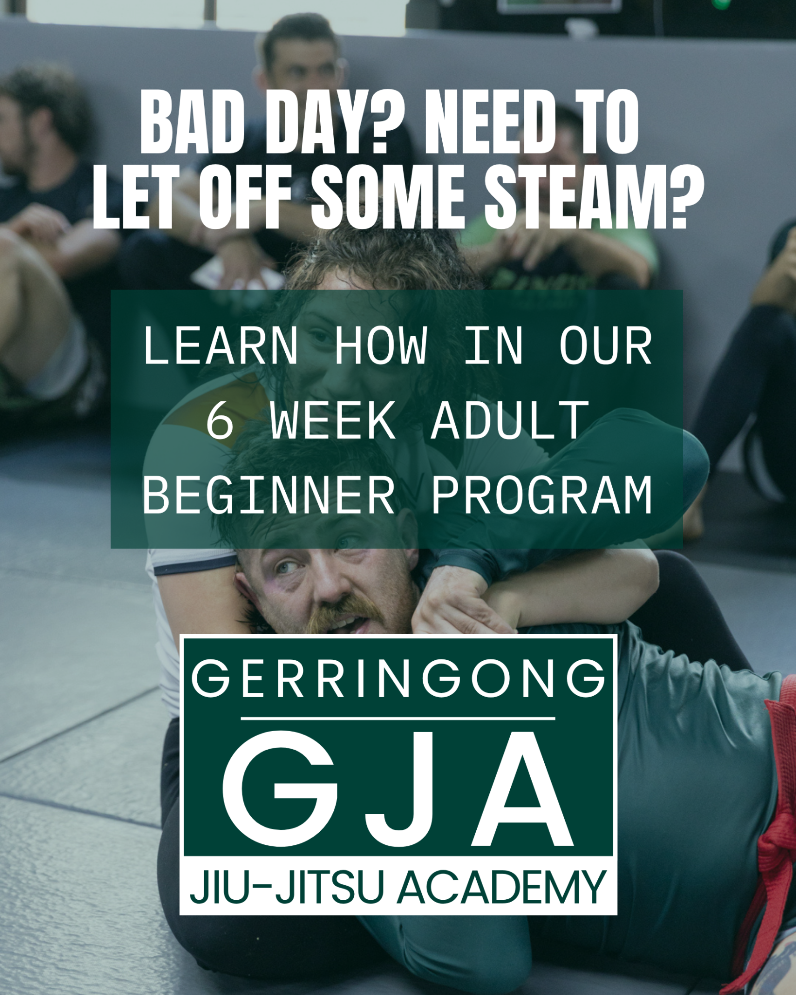 Gerringong Jiu Jitsu Academy Facebook ad from Apr 7, 2026