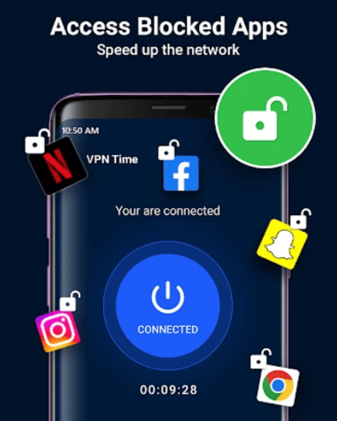 VPN Facebook ad: Accelra VPN - Super Vpn Proxy