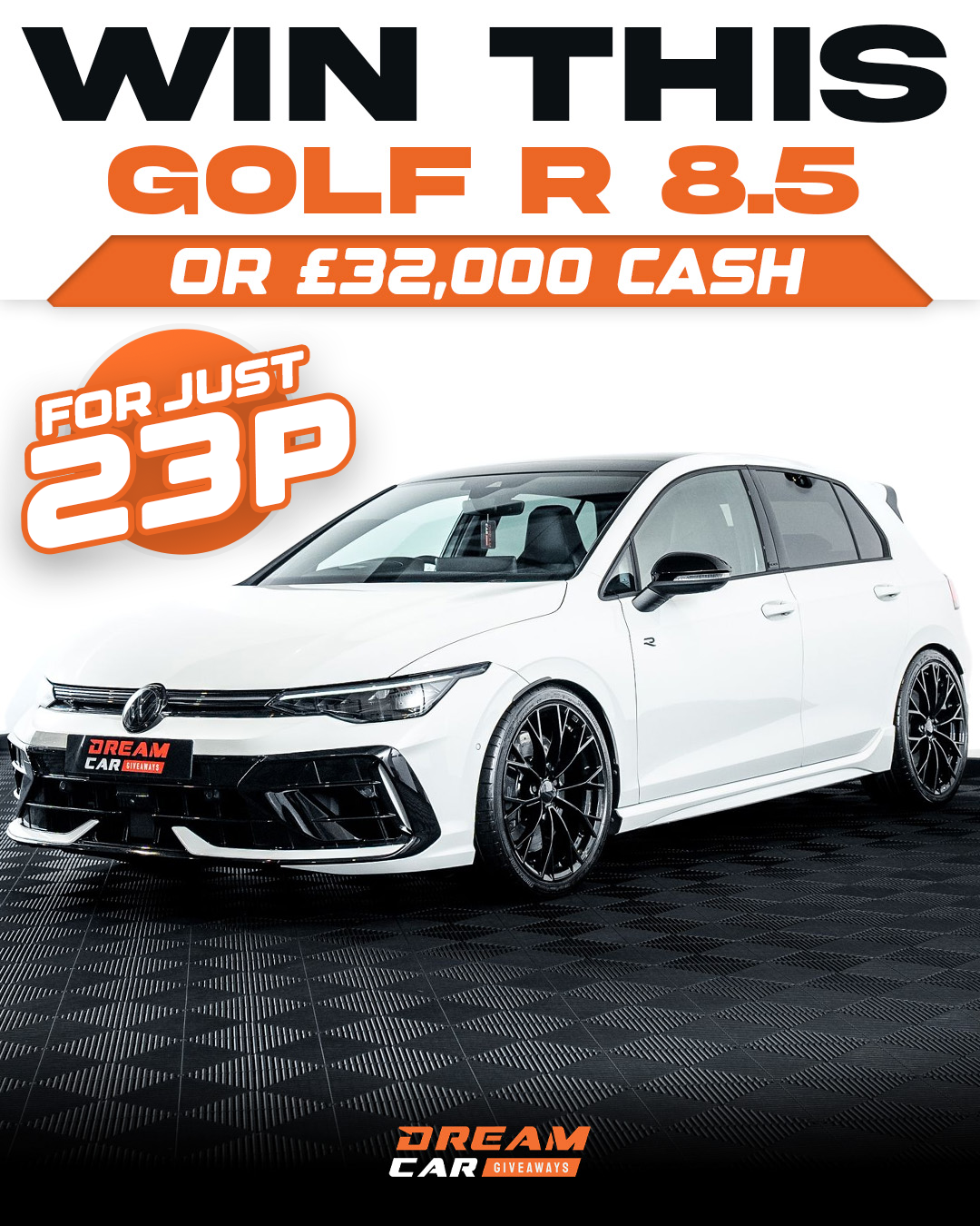 Dream Car Giveaways Facebook ad