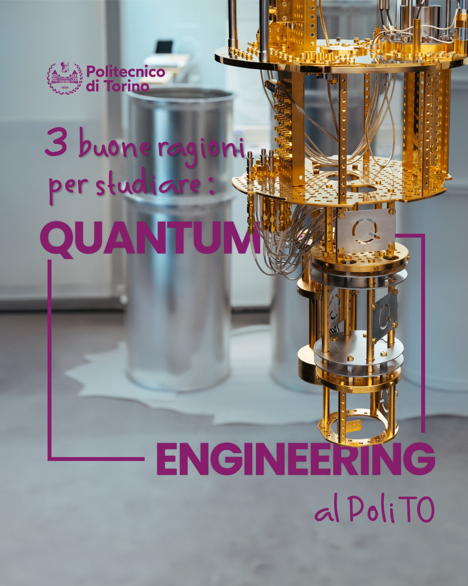 Politecnico di Torino Facebook ad: Comprendere le tecnologie quantistiche significa…
