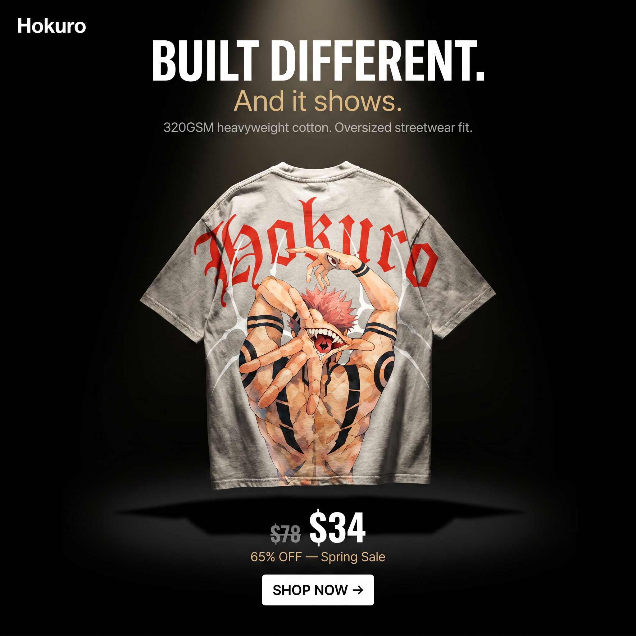 Hokuro Facebook ad