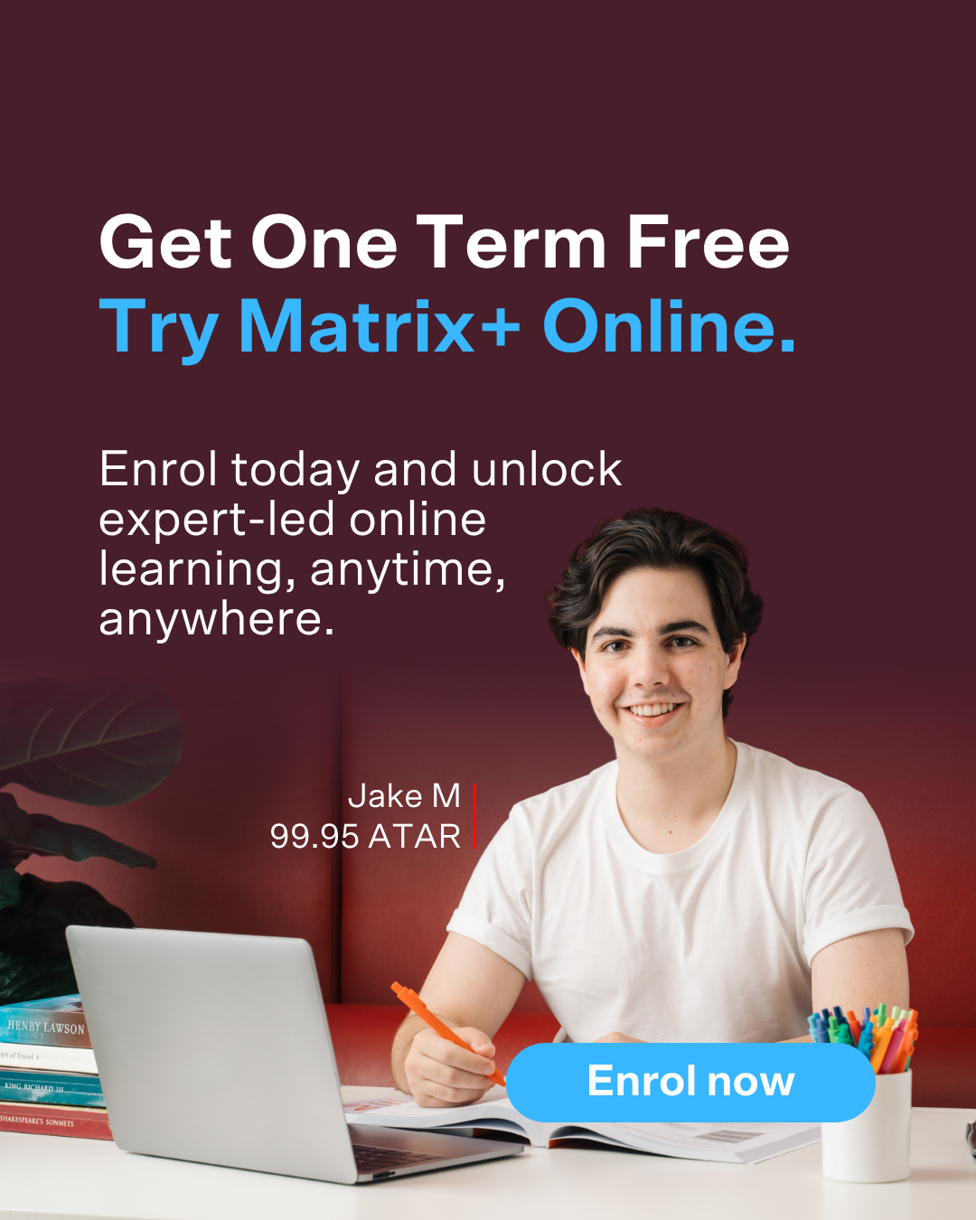 Matrix Education Facebook ad