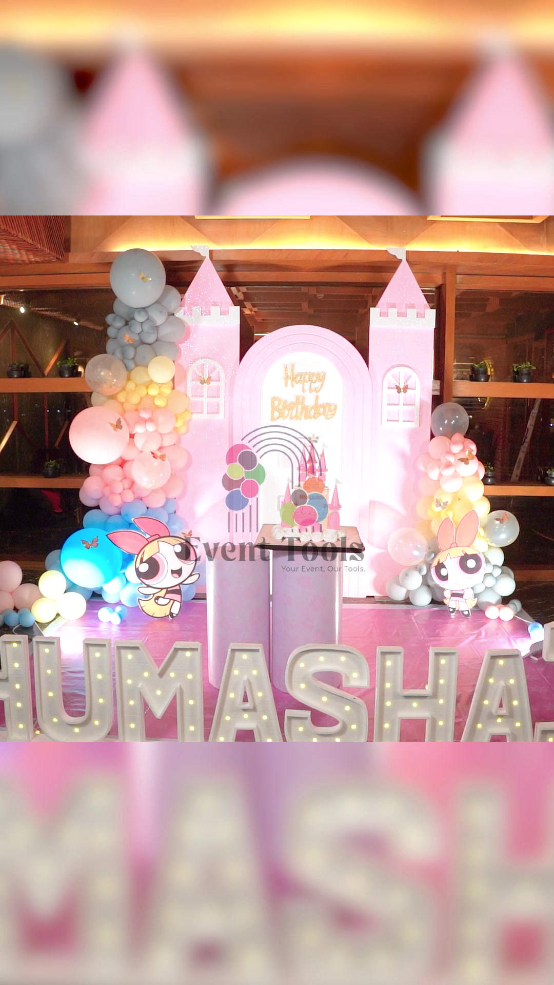 Event Tools Facebook ad: Birthday Party Decoration