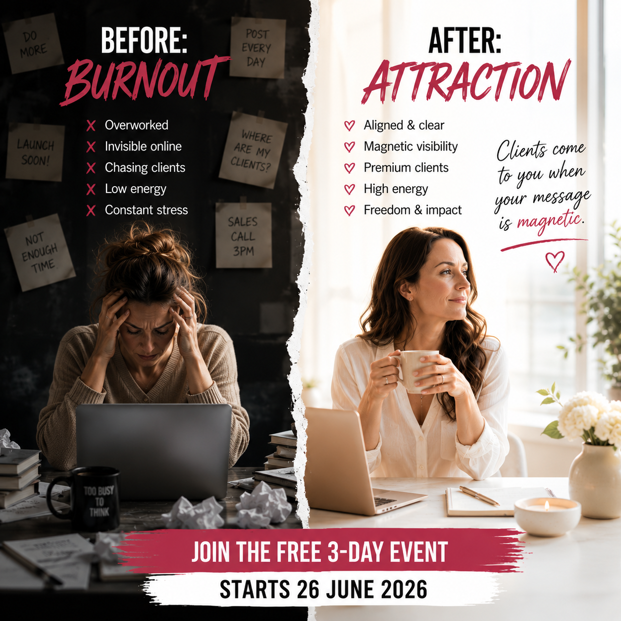 Write Your Transformational Book Facebook ad from May 27, 2026