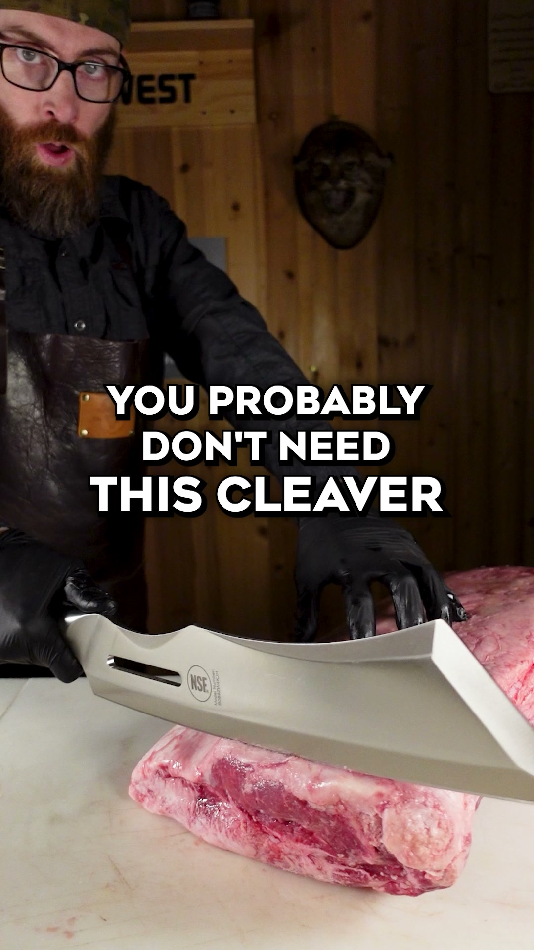 Dalstrong Facebook ad: Get the Gladiator Series Annihilator Cleaver with a…