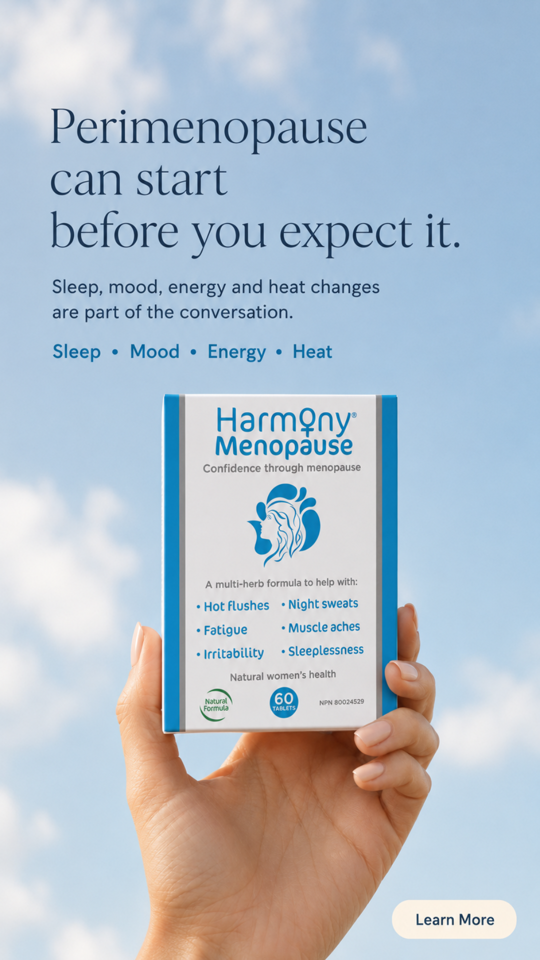 Harmony Women's Health Facebook ad