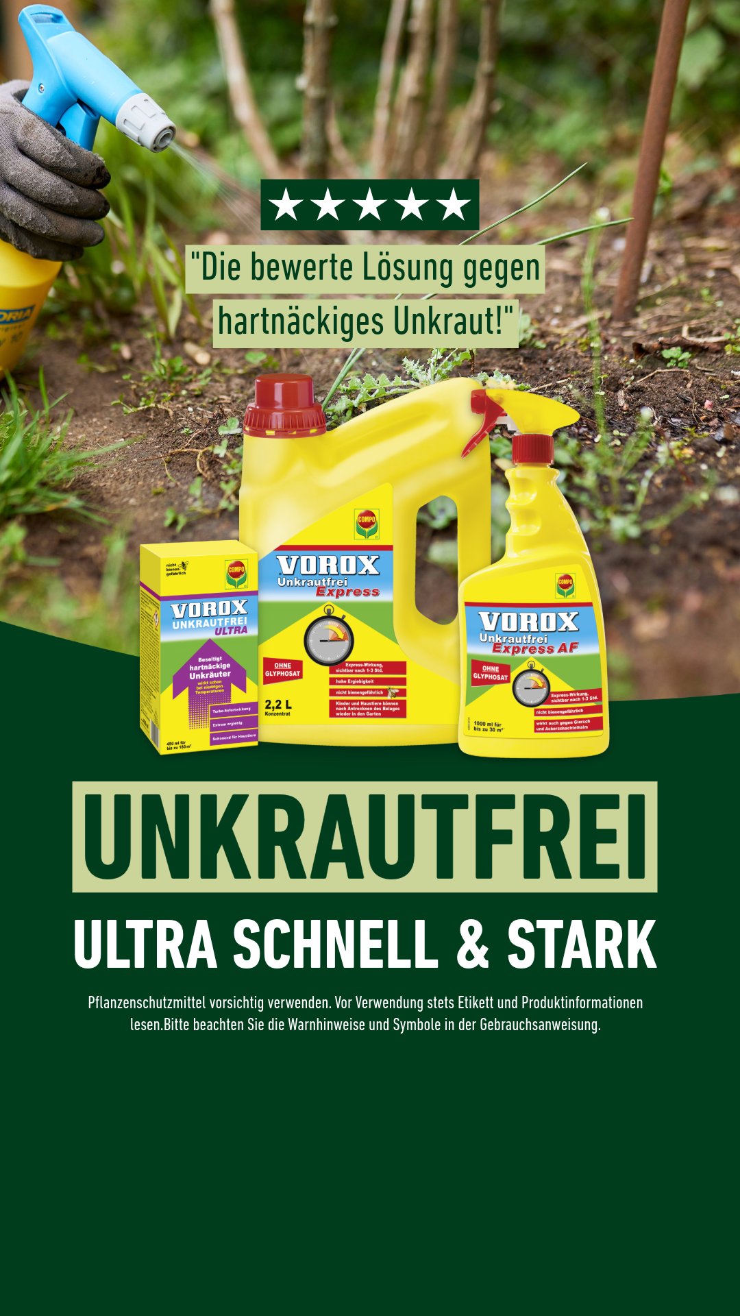 Mein COMPO Garten Facebook ad