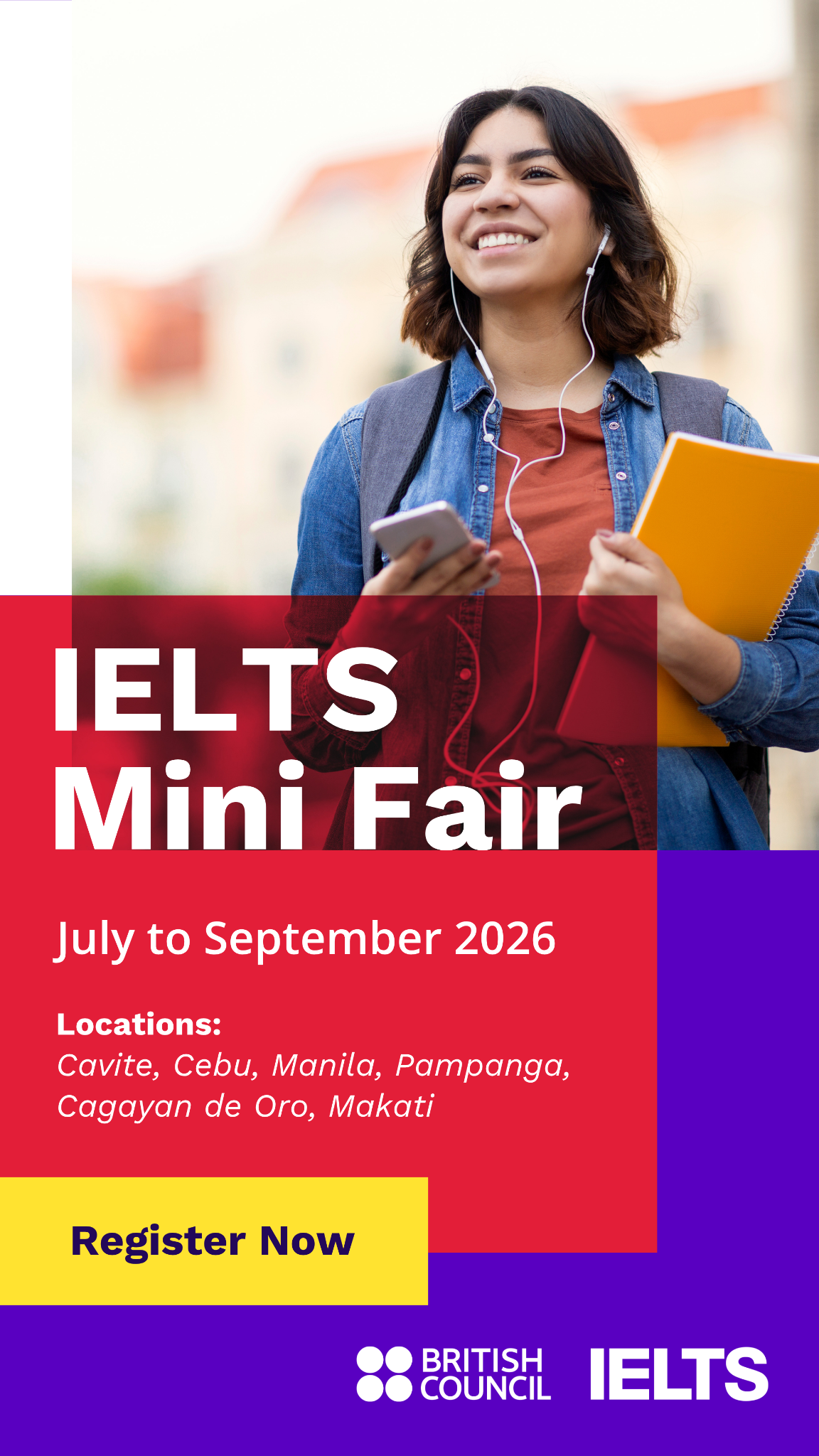IELTS British Council Philippines Facebook ad