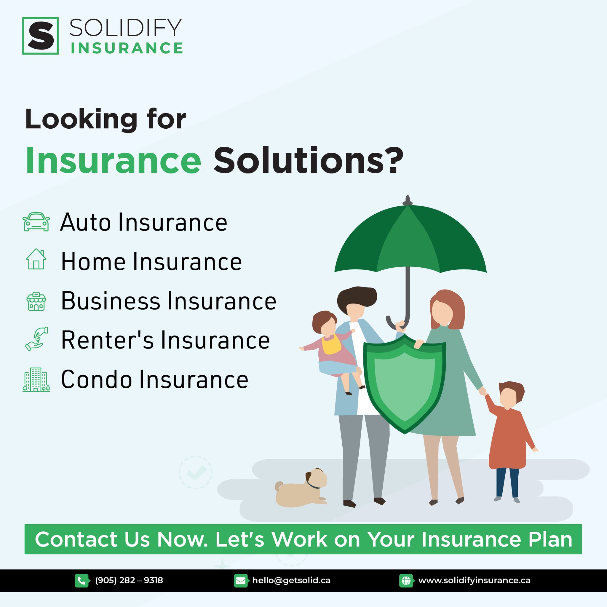 Solidify Insurance Facebook ad: At Solidify Insurance - Unleash the power of…