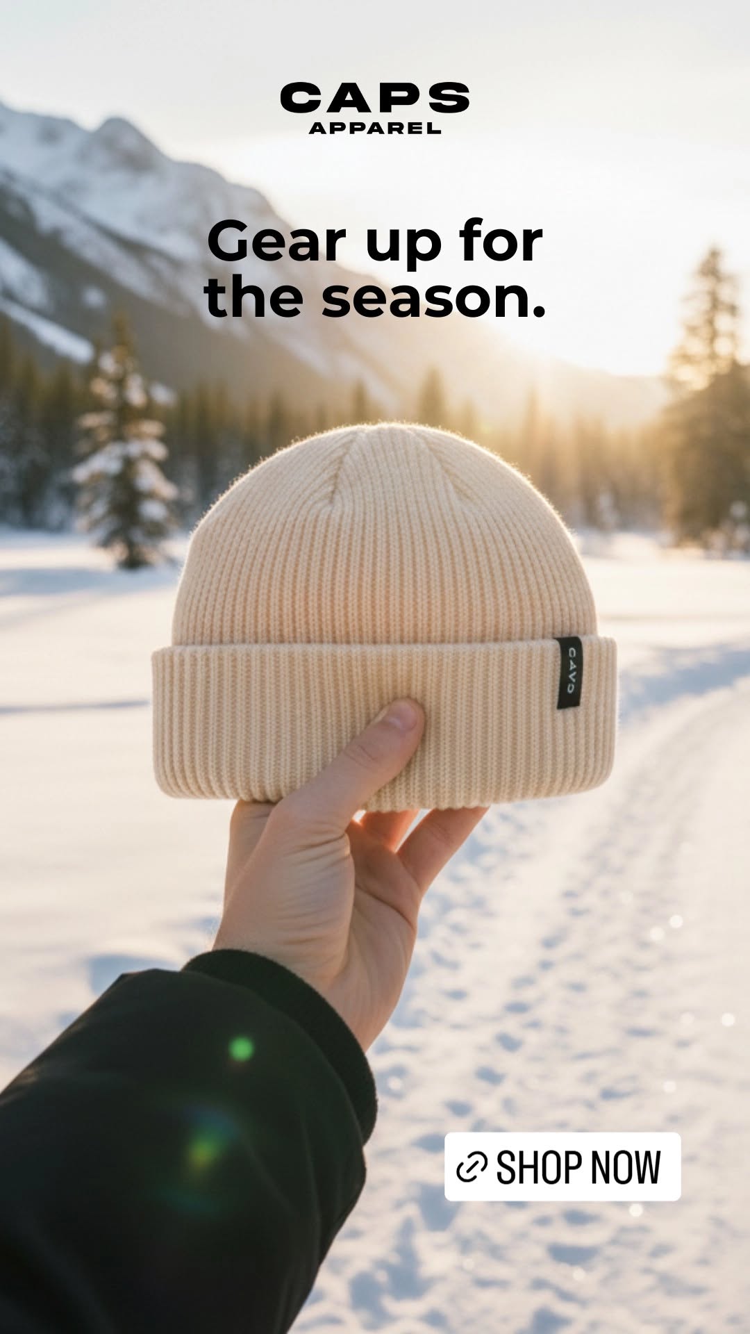 CAPS Apparel Facebook ad