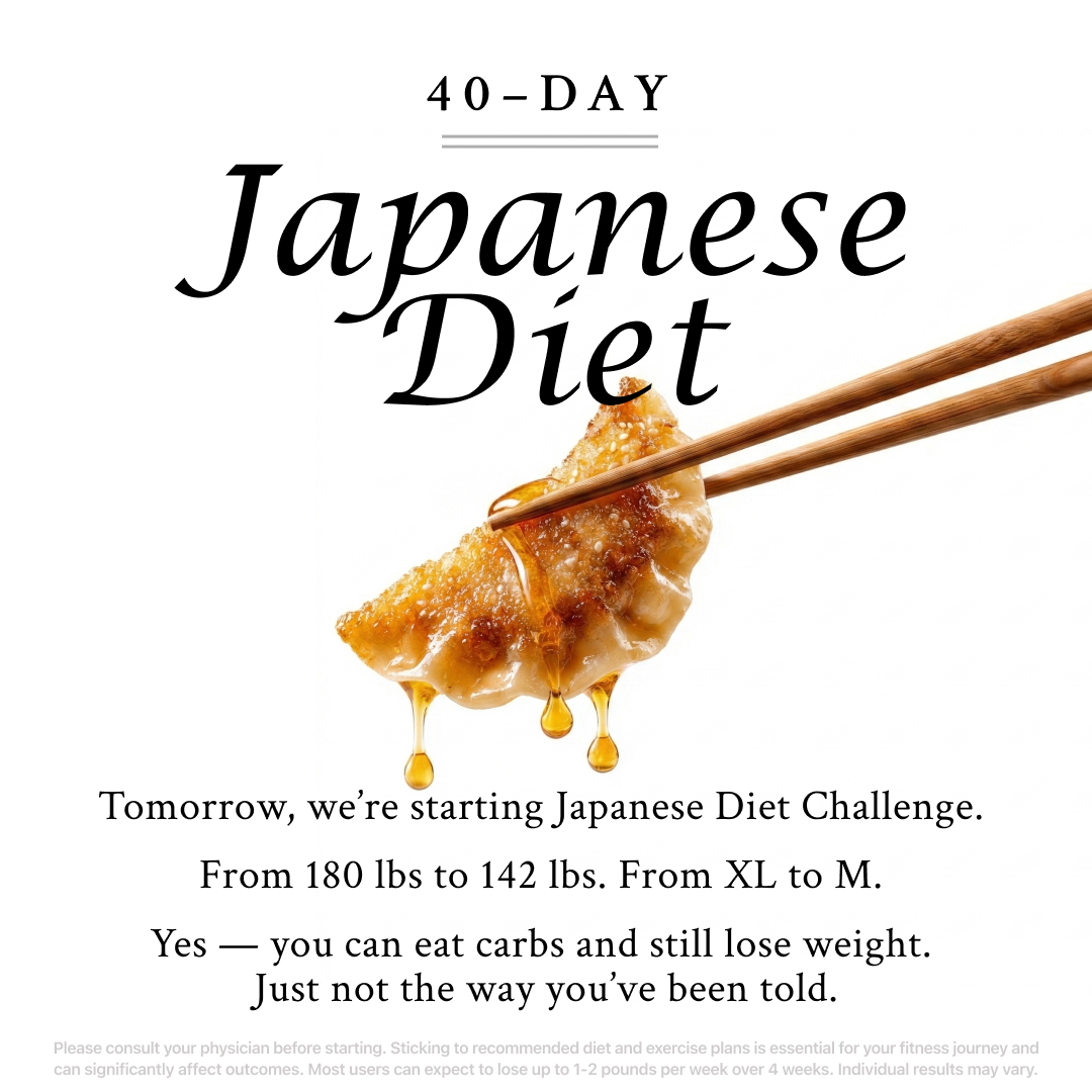 Japanese Diet Plan Facebook ad