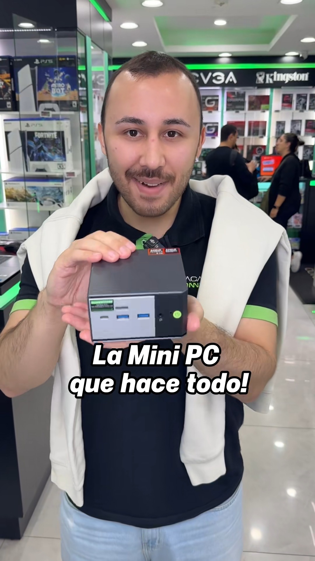 GMKtecEurope Facebook ad: Potencia de escritorio en un formato compacto