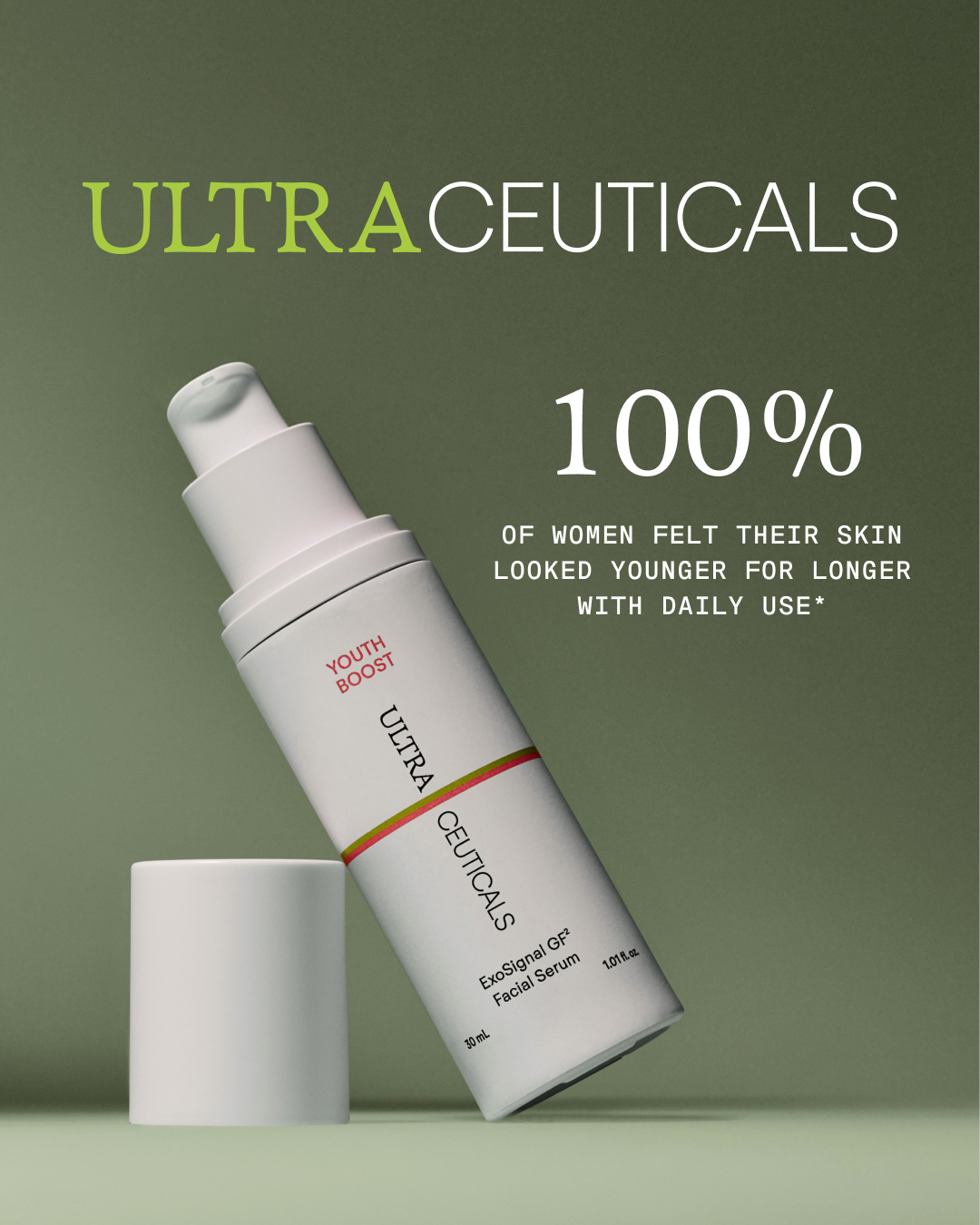 Ultraceuticals Facebook ad
