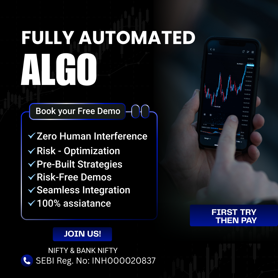 Nifty Algo trading software Facebook ad