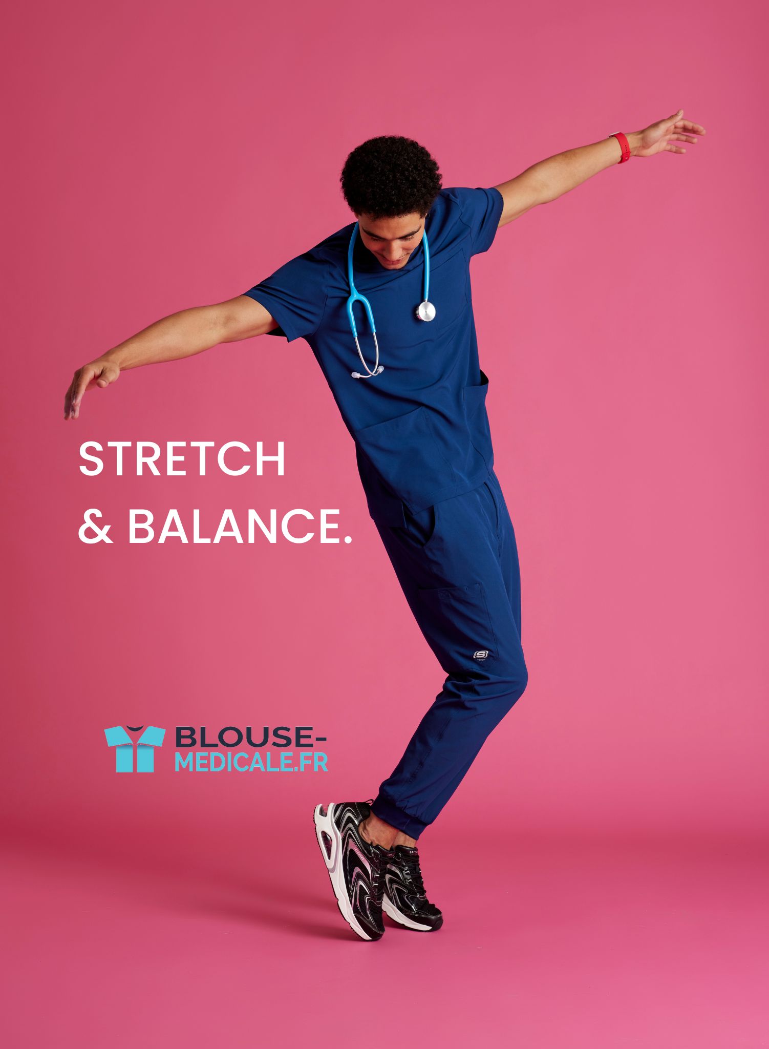 Blouse Médicale - La Boutique Facebook ad: STRETCH - CONFORT - MODERNE: dernières tendances de…