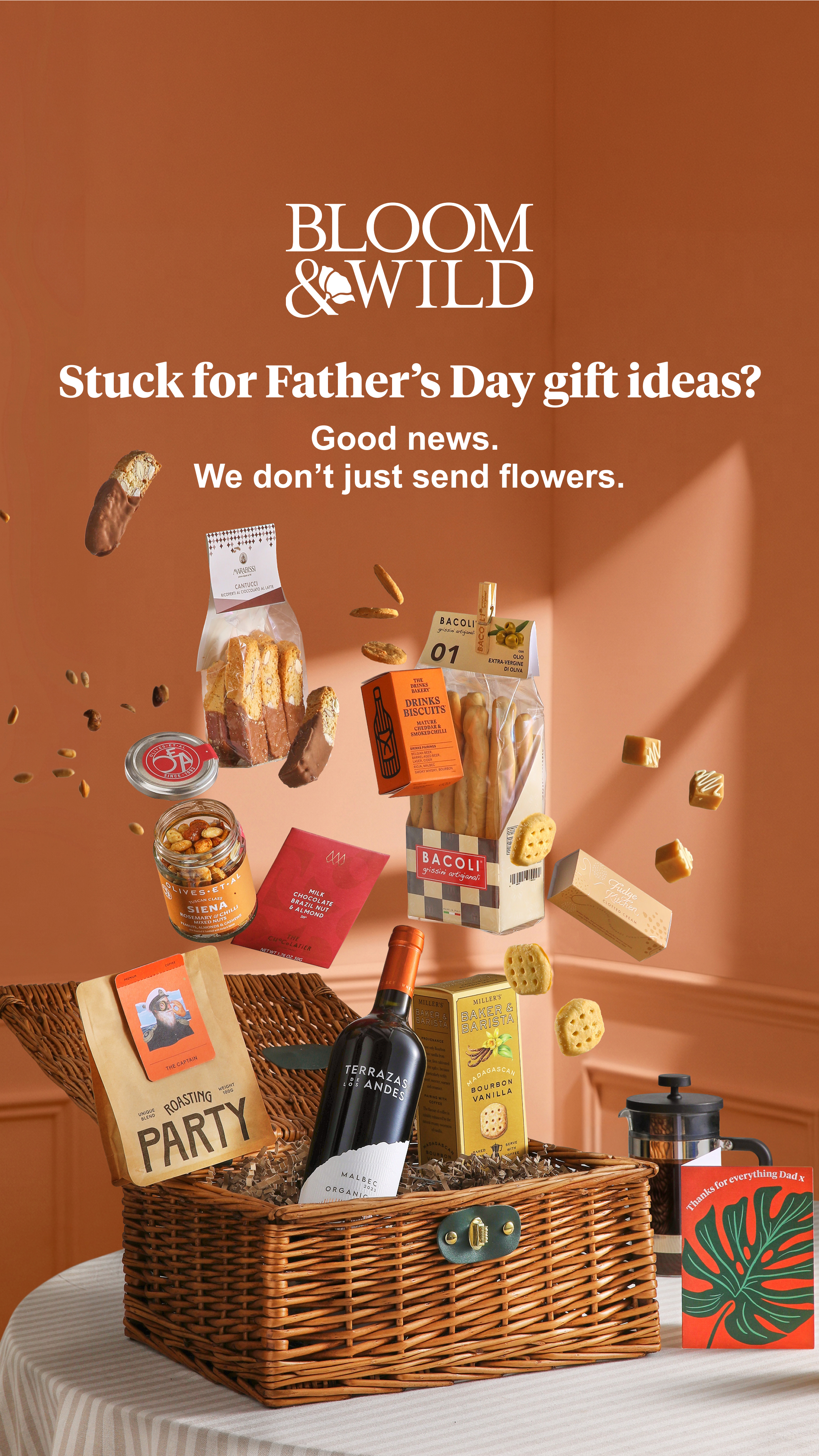 Bloom & Wild Facebook ad