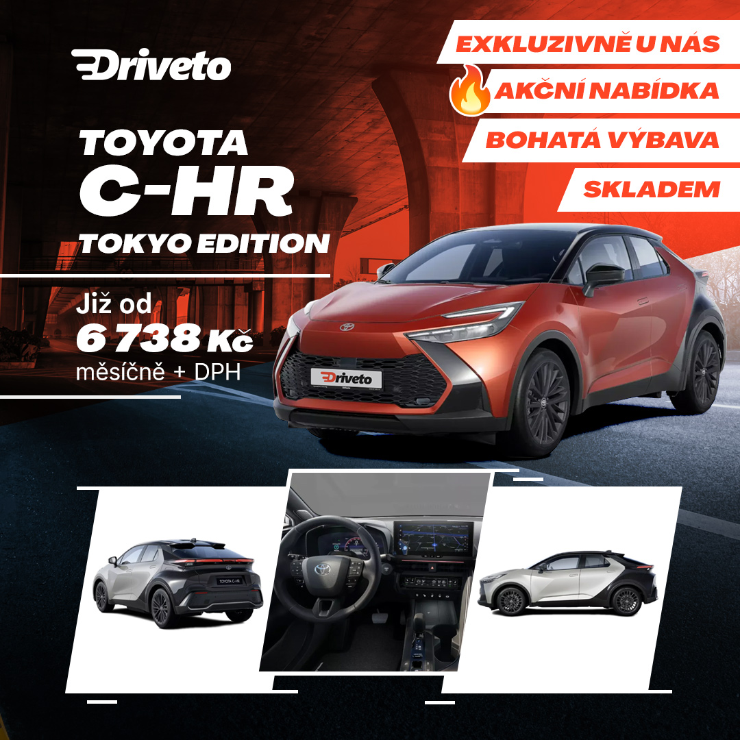 Driveto Facebook ad: Toyota C-HR Tokyo Edition bez akontace!