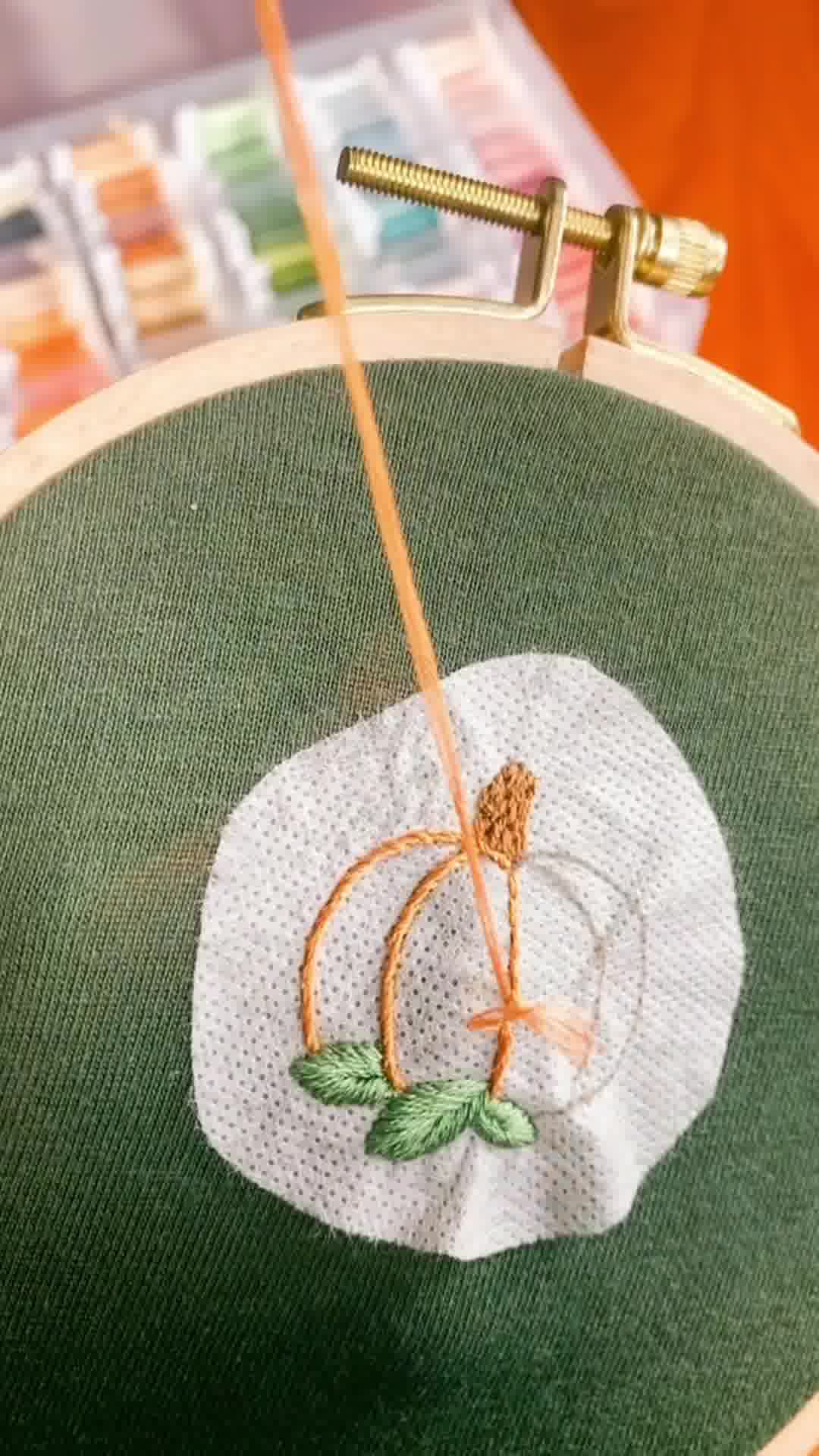 Clever Poppy Facebook ad: Embroidery Kit for Beginners