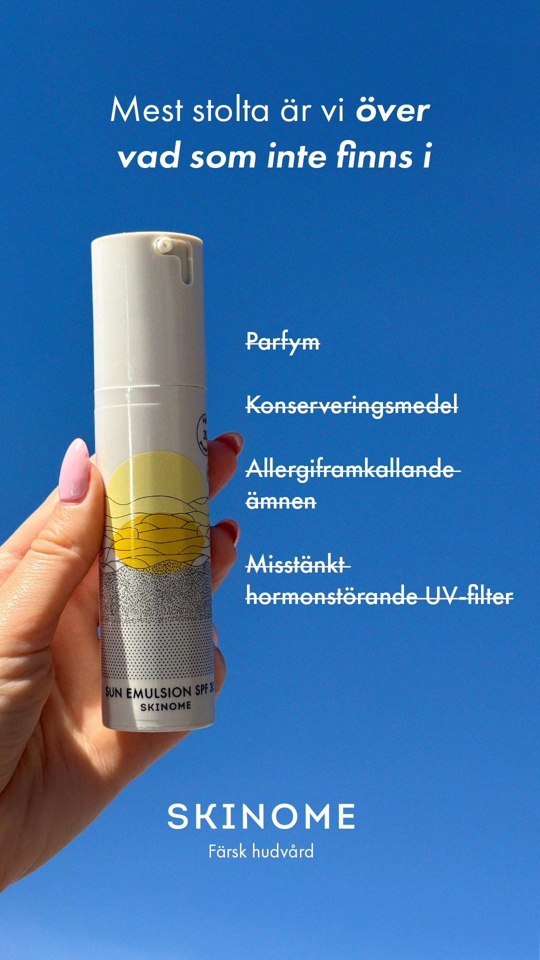 Skinome Facebook ad