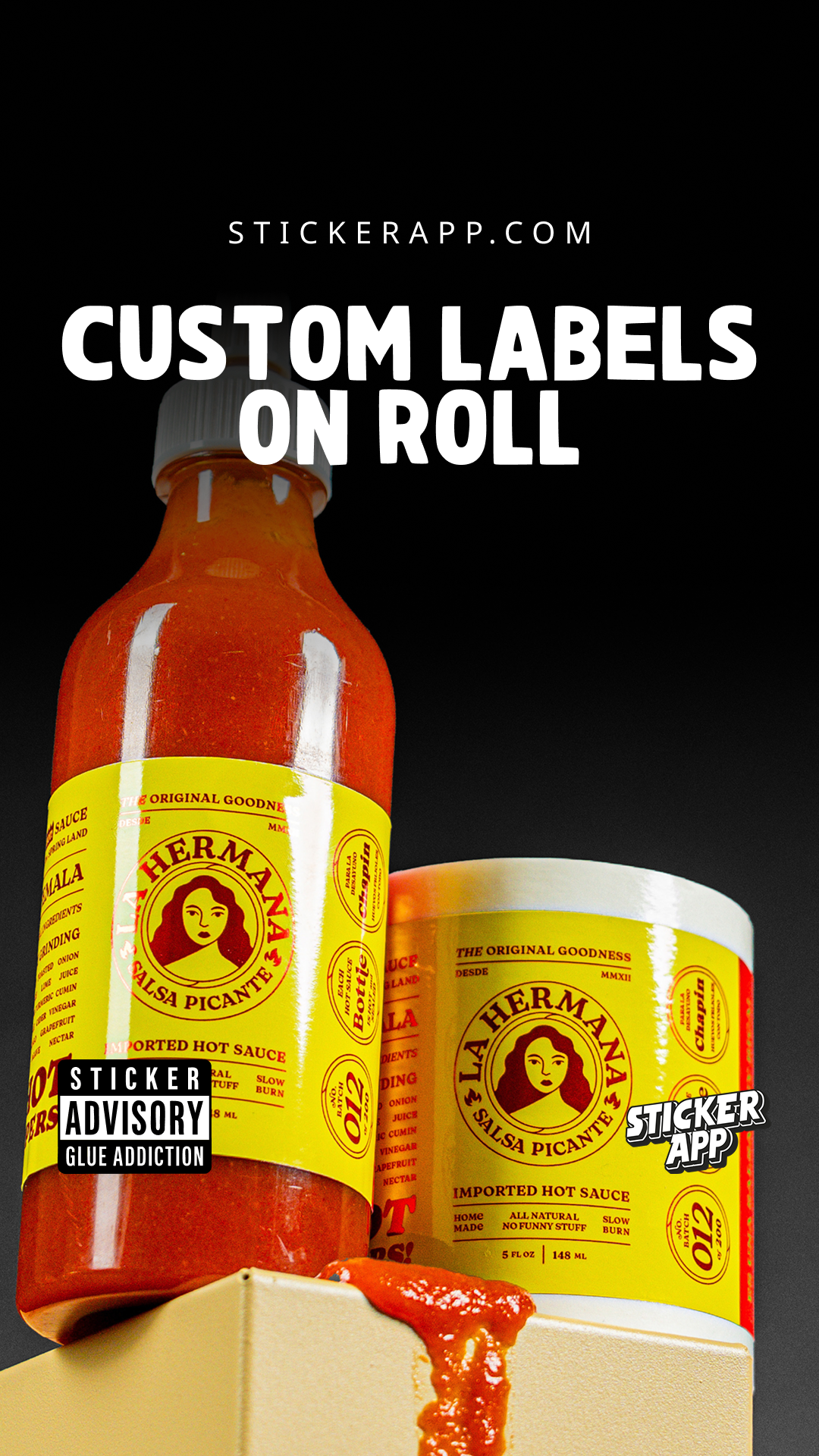 StickerApp Facebook ad
